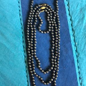 4pc set: 3 necklaces plus matching bracelet